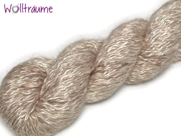 Curly Sanddüne, handgefärbte Wolle von wollträume